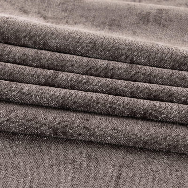 AMBERIS Bed Runner Grey, Chenille Soft No Fading Modern Bed Scarf - Image 5